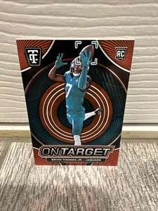 2024 Panini Totally Certifed Red On Target Brian Thomas Jr /399 Jags RC - Bild 1 von 4