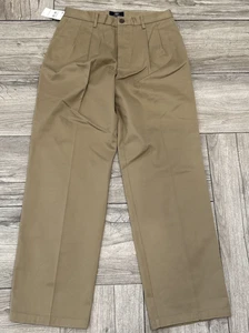 Signature Khaki Dockers D4 Relaxed Fit Größe 30 x 32 faltenfreies Plissee - Bild 1 von 11