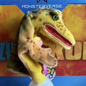 Vintage Steiff Plüsch Gaty der Alligator Handpuppe mit Etikett Deutsch Plüsch - Bild 1 von 8