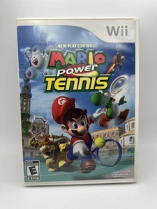 Nintendo Nuevo Control de Juego Mario Power Tennis Wii Completo CIB Probado Envío Rápido - Imagen 1 de 5