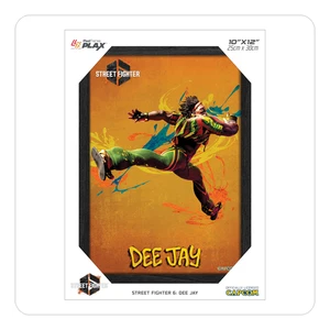 Pixel Frames Plax - Street Fighter VI - Dee Jay - 23cm x 30cm - Picture 1 of 2