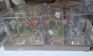Pier 1 Sea Life 8 Stück Acryl Becher *NEU im Karton* - Bild 1 von 5