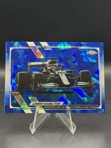 Lewis Hamilton 2021 Topps Chrome Sapphire Formula 1 F1 W12 E Performance #96 - Bild 1 von 2