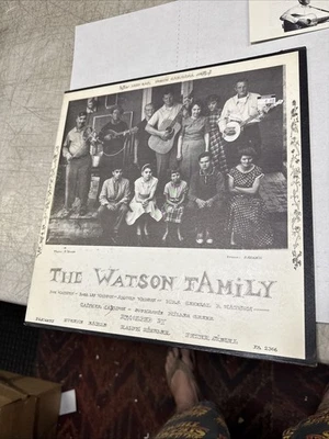 Doc Watson and His Family, 1963 Folkways LP FA 2368 EX/VG+ 1st Press + insert - Image 1 of 4