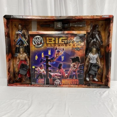 Anillo Monstruo Grande y Malo WWE con Micrófono y 4 Figuras Caja Dañada Ver Fotos Nuevo Foto 1 de 4