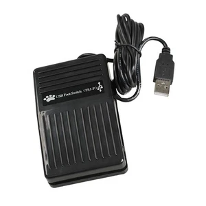 USB Foot Switch Pedal Control Pre-Program Key Mouse For Keyboard PC Computer k - Picture 1 of 9