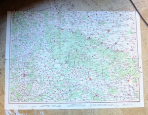 Alte Landkarte Harz 1:200000 vor 1945 - Bild 1 von 5
