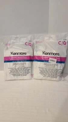 2Bags-16ct-Kenmore Canister Vacuum Bags 2050104 Q/C 8Bags C/Q Panasonic C-5 C-18 - Image 1 of 4
