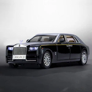 1:24 Rolls-Royce Phantom Diecast Model Car Scale Toy Car Kid's Toy Collection - Picture 1 of 16
