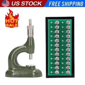 Herramienta Joyería Relojero con Tornillo Micrométrico y Bomba Empujador Yunque Reparación. - Imagen 1 de 5