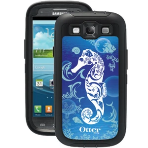 OtterBox Defender Series Friends Collection Case for Samsung Galaxy S3 - Waves - Picture 1 of 5