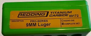 Redding Reloading 9MM Luger Pro Series Die Set 89172