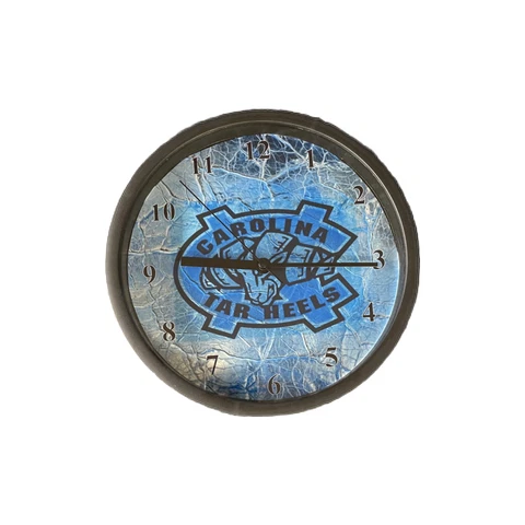 North Carolina Tar Heels 9"Wall Clock Cover