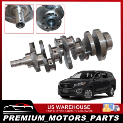 Engine Crankshaft for 2011-2016 Hyundai Azera Santa Fe Kia Cadenza Sedona 3.3L Foto 1 de 4