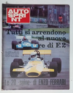 62138 Autosprint a. XI n. 41 1971 - Peterson europeo a Vallelunga - Picture 1 of 1