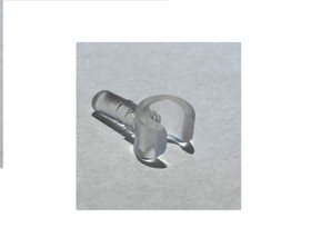  Lego Lot of 2 Trans Clear colored mini figure hands  