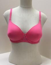 Montelle Bra 9020 Pure Plus Contour Underwire T-Shirt 40DD/E Sunkist Coral