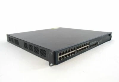HP JG241A 5500-24G-POE+ EI Switch Gigabit POE 24 Port w/ 3C17767 2 x 10G Module - Image 1 of 2