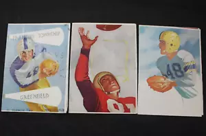 3 1948 GREENFIELD INDIANA HIGH SCHOOL FOOTBALL PROGRAMS WARREN CENTRAL, FRANKLIN - Picture 1 of 4