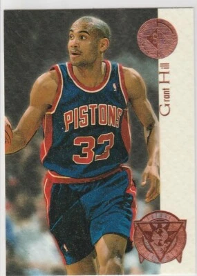 GRANT HILL ROOKIE CARD 1994/95 Upper Deck SP Future Playoff Heroes PISTONS RC - Imagem 1 de 2
