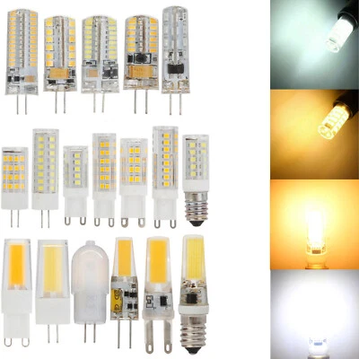 2W 4W 9W G4 G9 E14 LED Light Capsule Bulbs AC/DC 12V 220V Replace Halogen Lamps - Image 1 of 4