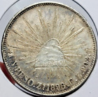 1898+Mexico+Zacatecas+Zs+F.Z.+UN+Peso+.902.7+Silver+Km%23+409.3