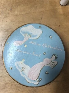 Vntg c1930s Heaven-Sent Complexion Powder Round Cardboard Container H Rubinstein - Imagen 1 de 8