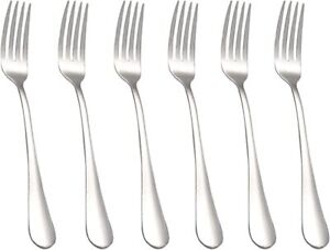 12X STAINLESS STEEL TABLE CAKE FORKS SET ESSENTIAL KITCHEN ITEM