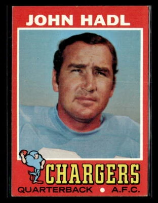 1971 Topps #255 John Hadl - Image 1 of 2