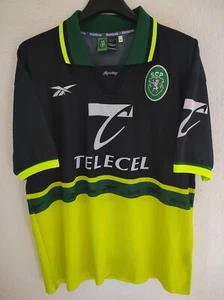 SPORTING LISBOA 1998-1999 Simao 20 camiseta shirt trikot maillot maglia XL - Picture 1 of 6