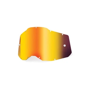 LENTE A SPECCHIO ROSSA PER MASCHERA 100% RC2/AC2/ST2 100% - Picture 1 of 2