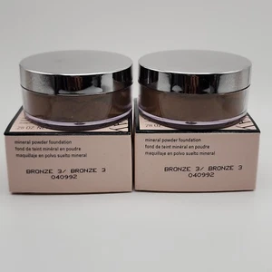 Mary Kay Mineral Powder Fundation Bronze-3 2 Pc Lot - Picture 1 of 2