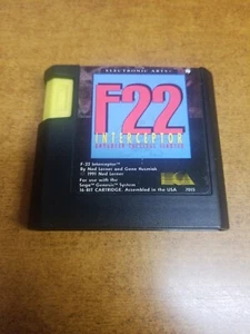 F22 Interceptor (Sega Genesis, 1991) - Picture 1 of 2