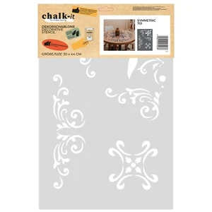 Dekorschablone Schablone Malerschablone Möbel Holz Kreiderfarbe 701 Chalk-it - Bild 1 von 9