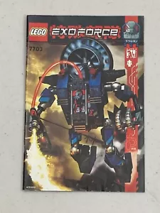 Lego 7703 - Exo-Force Fire Vulture - 2006 - MANUAL ONLY!!! - Picture 1 of 1