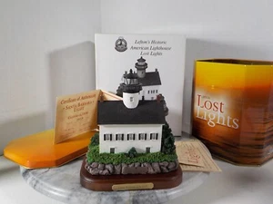 Lefton's '00 Historischer amerikanischer Leuchtturm verlorene Lichter Santa Barbara, ca. CCM1356 - Bild 1 von 8