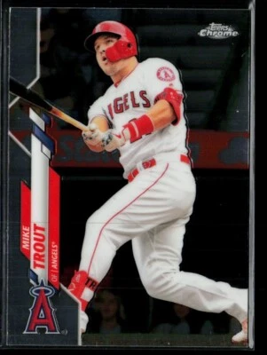 2020 Topps Chrome #1 Mike Trout - Image 1 of 2