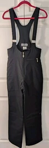 FERA Womens Black Size 6R Ski Stowe Bib Overalls - Picture 1 of 11