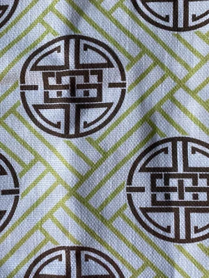 Remanescente de tecido Kravet Windsor Smith Ensignia cal 24x24" - Imagem 1 de 3