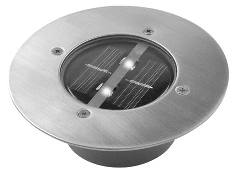 LED Bodeneinbauleuchte Solarleuchte Ranex Carlo grau Bodenleuchte Gartenleuchte - Bild 1 von 1