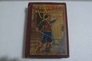 The Three Musketeers by Dumas and Higgins 1931 Hardcover Book ANTIQUE color - Bild 1 von 15