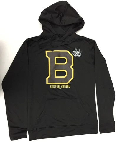 Boston Bruins NHL 2019 Winter Classic Dri Fit Pullover Men's Hoodie SMALL 34/36 Cover