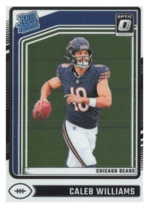 2024 Donruss Optic Football Caleb Williams RC Rated Rookie Base #201 - Bild 1 von 2