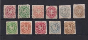Alte deutsche Staaten - Preußen 1861 und 1867 postfrische Sätze MH - Bild 1 von 1