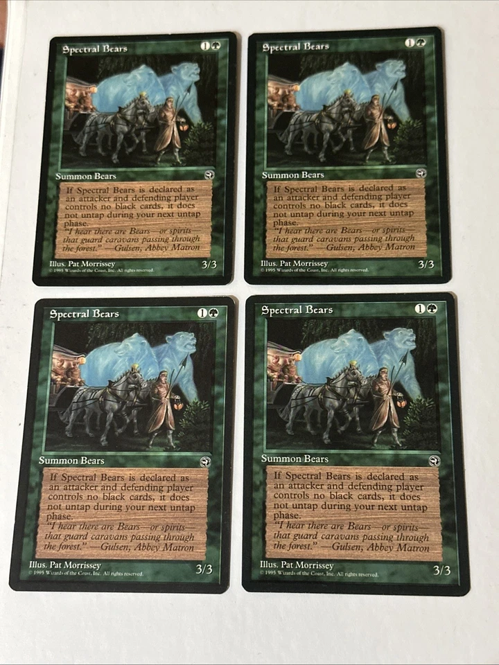 Spectral Bears X4 Homelands Ex Condition See Pics Front Back - Image 1 of 4