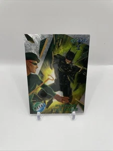 Tarjeta coleccionable Fleer Metal 1995 Batman Forever Playing the Game #24 - Imagen 1 de 2