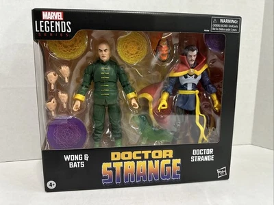 Marvel Legends 2024 paquete de 2 Doctor Strange Wong & Bats 6” exclusivo de Amazon  Foto 1 de 4