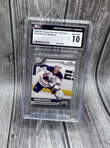 2024-25 Topps Now NHL Sticker /365 Connor McDavid #119 CGC 10 Gem Mint - Bild 1 von 10