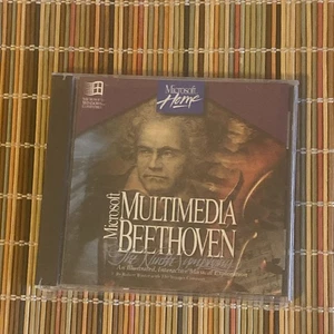 MICROSOFT MULTIMEDIA BEETHOVEN CD-ROM WINDOWS NEW SEALED - Picture 1 of 2
