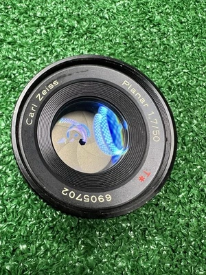 Carl Zeiss Planar T* 50mm f/1.7 MF Lens  C/Y Mount 6905702 (I HAVE 2 IN STOCK) - Image 1 of 4